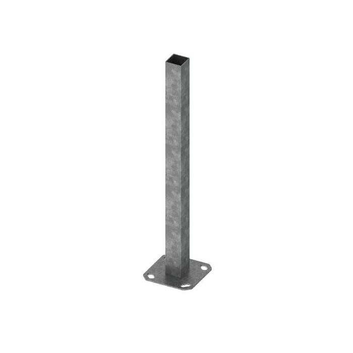Platine acier poteau 2025