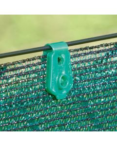 Clips de fixation, lot de 20 vert Nortene Fixatex 2 cm x 3,4 m