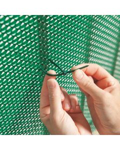 Collier de fixation gris Nortene Bridfix 0,32 x 0,14 cm, lot de 50