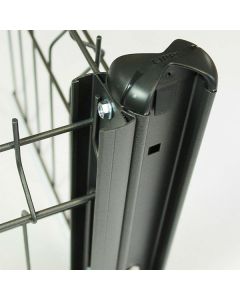 Feuillure Alu Gris RAL 7016 pour Grillage Rigide Aquilon