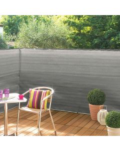 Brise-vue Natte Tissée Gris Nortene Supratex