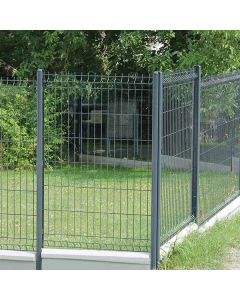 Panneau Grillage Rigide Gris RAL 7016 Aquilon longueur 2,5 m