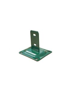 Platine pour Poteau Grillage Rigide Vert RAL 6005 Aquilon